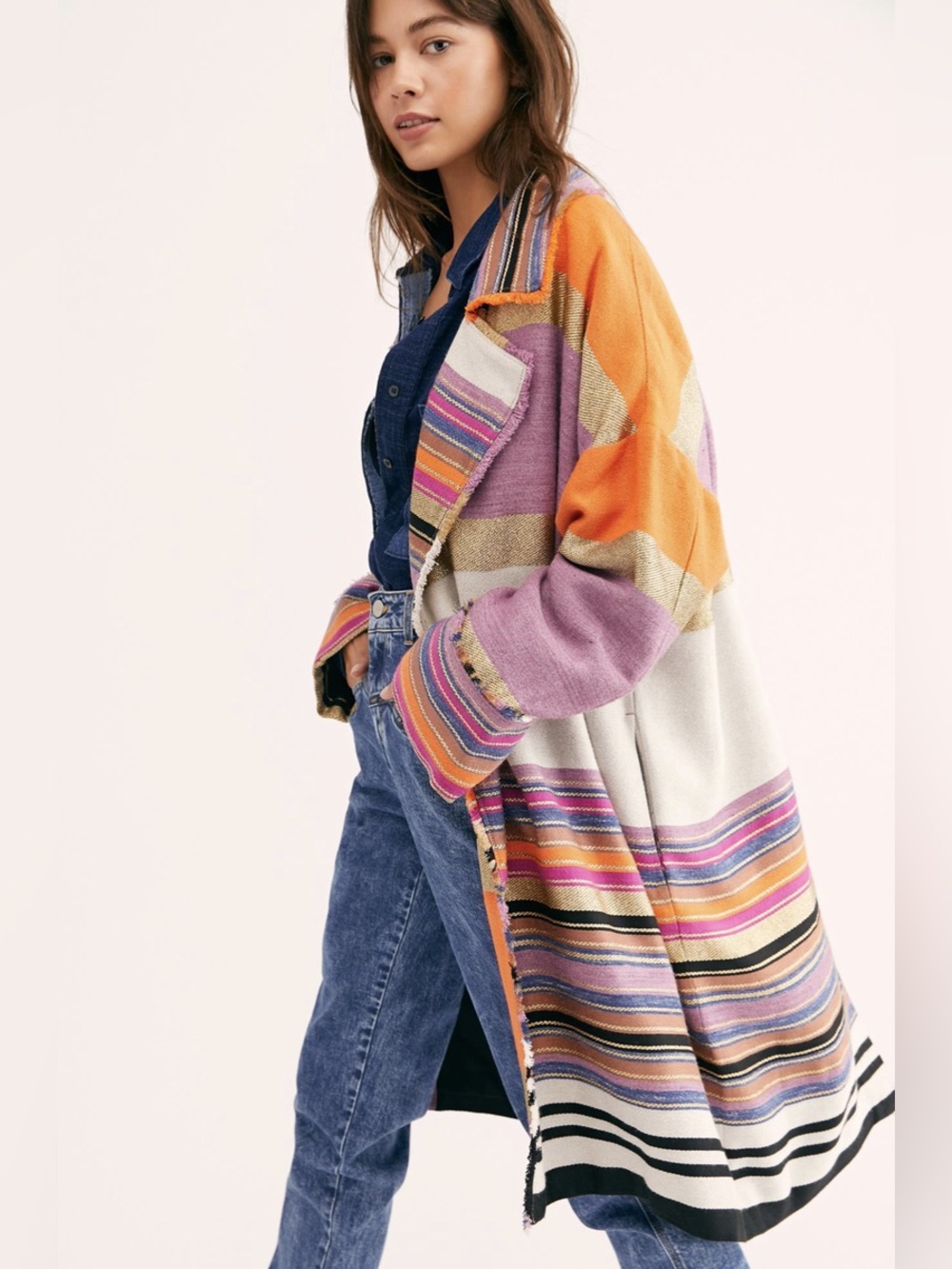 Free People Broad Horizon Coat (NWT) - Picture 3 of 5